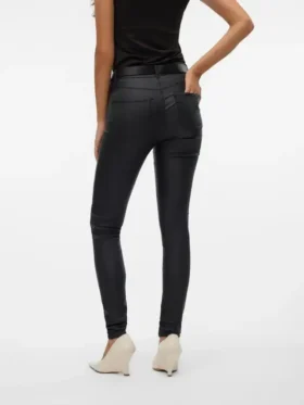 Vmseven broek met middelhoge taille