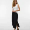 Vmsiena lange rok met middelhoge taille
