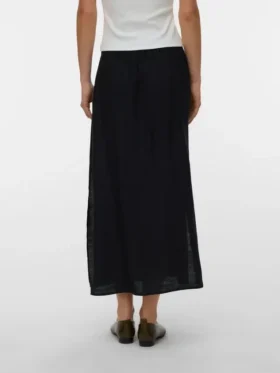 Vmsiena lange rok met middelhoge taille