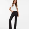 Vmsiga broek met hoge taille