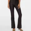 Vmsiga broek met hoge taille