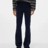 Vmsiga corduroybroek met hoge taille