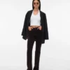 Vmsiga corduroybroek met hoge taille