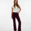 Vmsiga corduroybroek met hoge taille