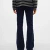 Vmsiga corduroybroek met hoge taille