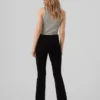 Vmsiga corduroybroek met hoge taille