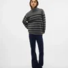 Vmsiga corduroybroek met hoge taille