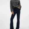 Vmsiga corduroybroek met hoge taille