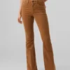 Vmsiga corduroybroek met hoge taille