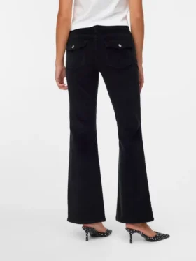 Vmsigi corduroybroek met lage taille