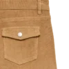 Vmsigi corduroybroek met lage taille