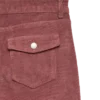 Vmsigi corduroybroek met lage taille