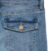 Vmsigi-Jeans met lage taille en uitlopende pasvorm