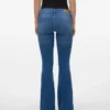Vmsigi-Jeans met lage taille en uitlopende pijpen