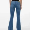 Vmsigi-Jeans met lage taille en uitlopende pijpen