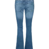 Vmsigi-Jeans met lage taille en uitlopende pijpen