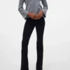 Vmsigi-Jeans met lage taille en uitlopende pijpen