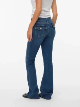 Vmsigi Low Rise Flared Fit-Jeans