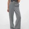 Vmsilva-broek met middelhoge taille