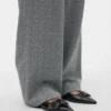 Vmsilva-broek met middelhoge taille