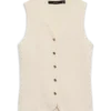Vmsilvia breigoed vest