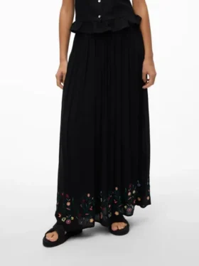 Vmsina lange rok met hoge taille