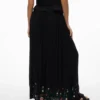 Vmsina lange rok met hoge taille