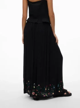 Vmsina lange rok met hoge taille