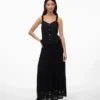 Vmsina lange rok met hoge taille
