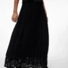 Vmsina lange rok met hoge taille