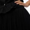 Vmsina lange rok met hoge taille