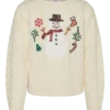 Vmsnowman gebreide trui