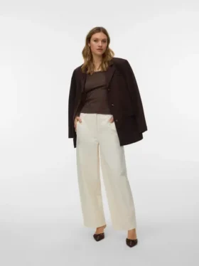 Vmsofia broek met middelhoge taille