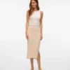 Vmsofia midi-rok met hoge taille