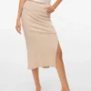 Vmsofia midi-rok met hoge taille
