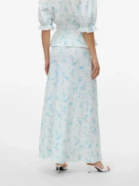 Vmsomya lange rok met hoge taille