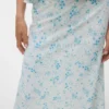 Vmsomya lange rok met hoge taille