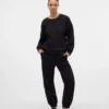 Vmsonja-broek met middelhoge taille