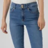 VMSophia-Jeans met hoge taille en uitlopende pasvorm