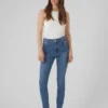 VMSophia-Jeans met hoge taille en uitlopende pasvorm