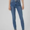 VMSophia-Jeans met hoge taille en uitlopende pasvorm