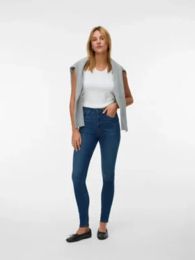 VMSophia skinny jeans met hoge taille