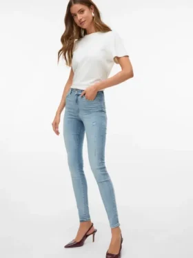 VMSophia skinny jeans met hoge taille