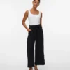 Vmsydney broek met hoge taille en enkellengte