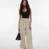 Vmsydney broek met hoge taille en enkellengte