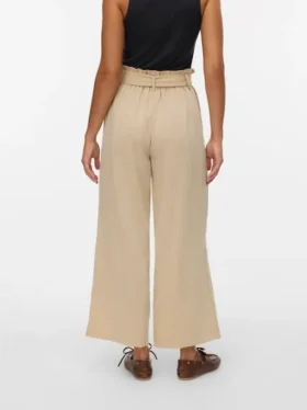 Vmsydney broek met hoge taille en enkellengte