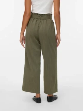 Vmsydney broek met hoge taille en enkellengte