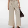 Vmsydney broek met hoge taille en enkellengte