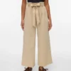 Vmsydney broek met hoge taille en enkellengte