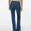 Vmtanna jeans met hoge taille en uitlopende pasvorm